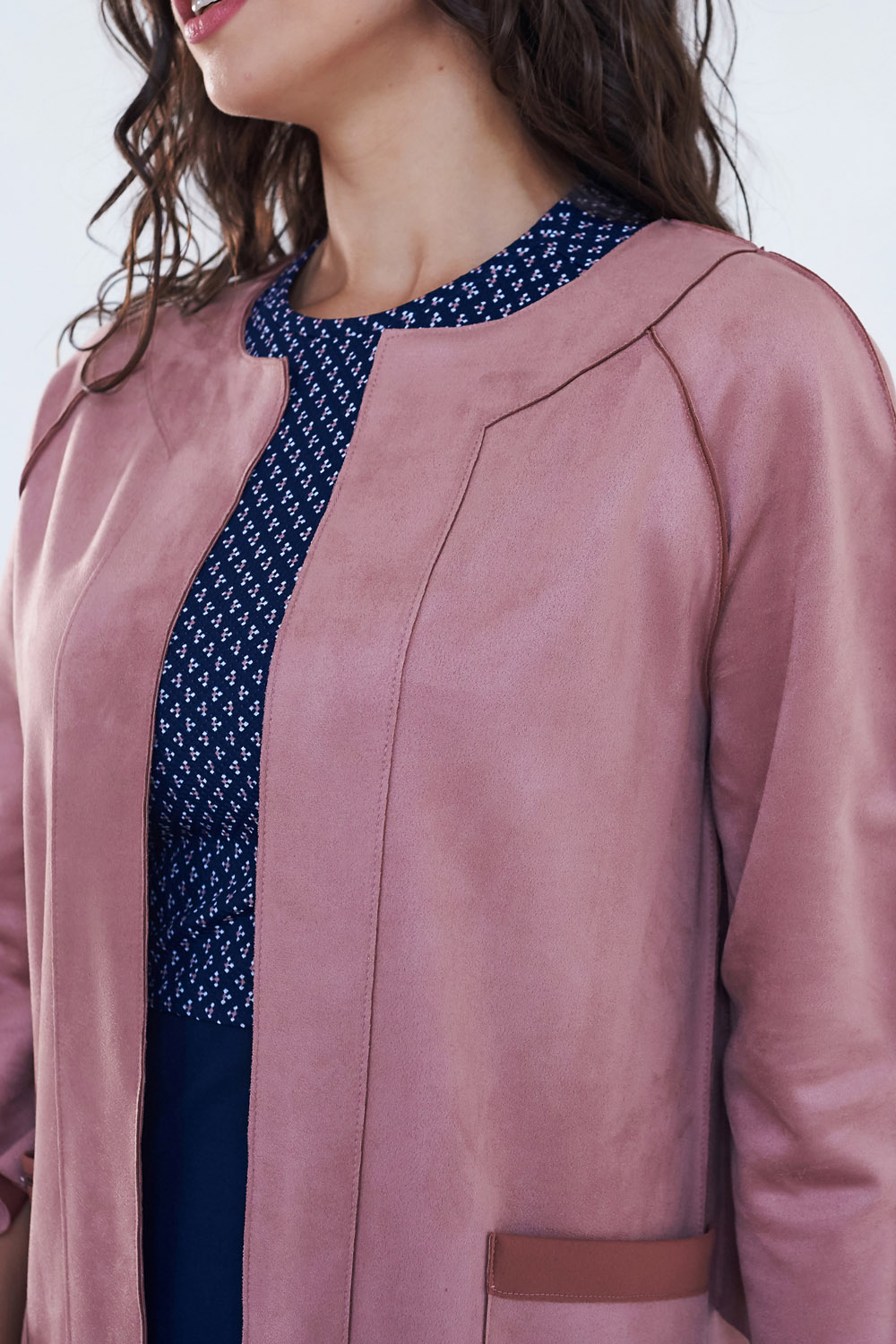 Фото товара 16190, удлиненный жакет